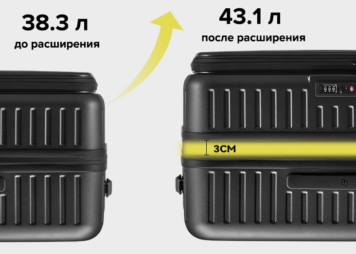 NinetyGo Alps Suitcase 20(S)