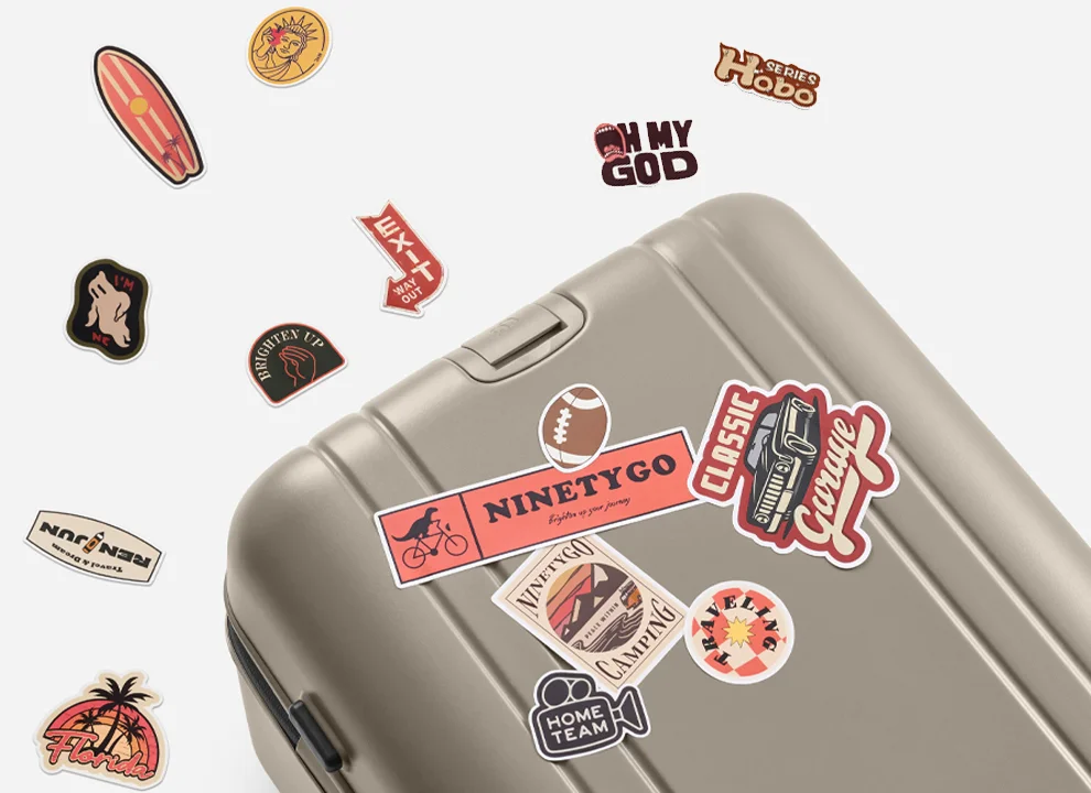 Grand Traveler Series Stickers