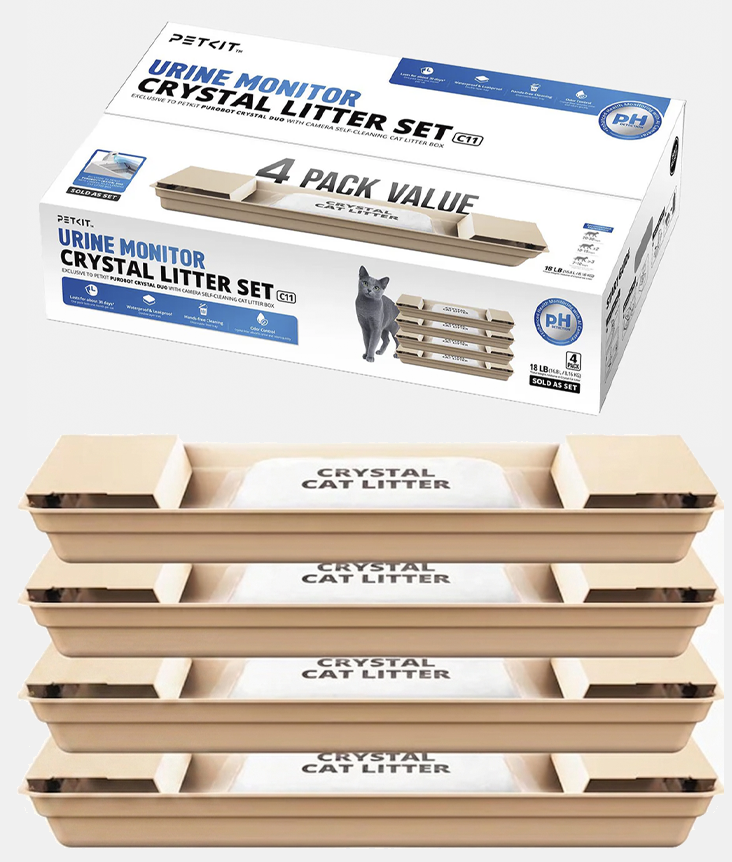 PetKit Urine Monitor Crystal Litter Set