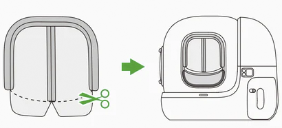 PetKit Magnetic Dustproof Curtain