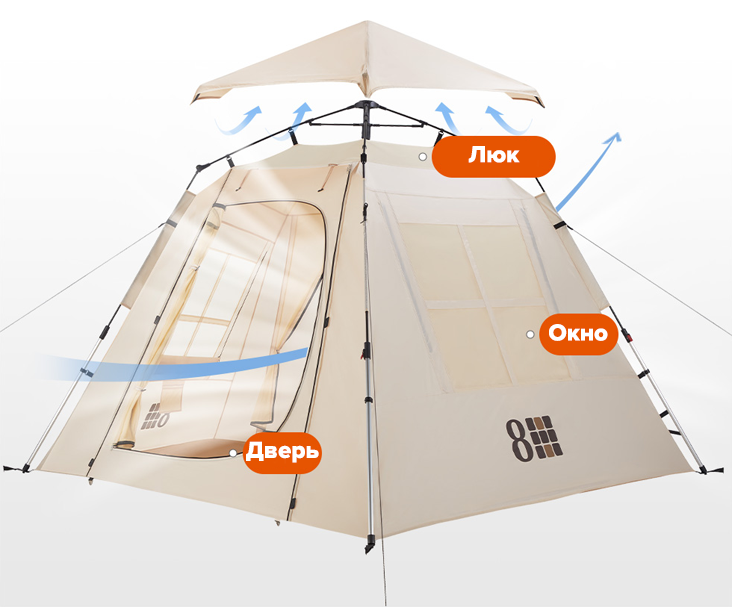 8H Outdoor Camping Tent 8H Outdoor Camping Tent