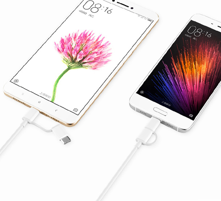 Xiaomi Dual Micro USB / Type-C Cable Xiaomi Dual Micro USB / Type-C Cable