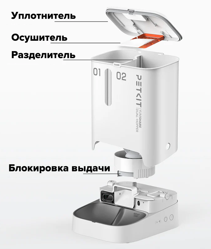 PetKit YumShare Dual Hopper PetKit YumShare Dual Hopper